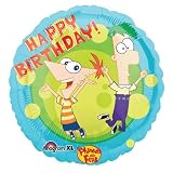Phineas and Ferb Mylar birthday party balloon 18 inch