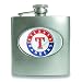 MLB Texas Rangers Stainless Steel Hip Flask 6oz