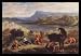 Eugene Ferdinand Victor Delacroix (Ovid in the Scythians) Framed Art Poster Print - 11 X 17
