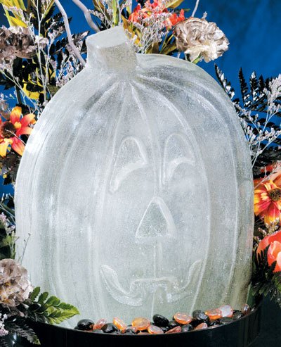 Halloween Jack-o-Lantern Ice Sculpture Mold (B580)