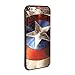 iPhone 6 Case, GMYLE Snap Cover Case Coated for iPhone 6 / 6S (4.7 inch Display) - Captain US Image Slim Fit Snap On Protective TPU Shell Back Case