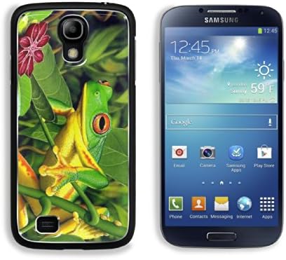 Frog Green Tropical Vibrant Rainforest Leaves Amphibian Animal Samsung Galaxy S4 Snap Cover Aluminium Design Back Plate Case Customized Made to Order Support Ready 5 3/16 inch (132mm) x 2 13/16 inch (71mm) x 4/8 inch (12mm) Luxlady Galaxy_S4 Professional Metal Cases Touch Accessories Graphic Covers Designed Model HD Template Wallpaper Photo Jacket Wifi 16gb 32gb 64gb Luxury Protector Wireless Cellphone Cell Phone