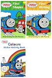 Thomas and Friend Early Learning books: 3 Activity, Writing and Sticker books (First Writing / Colours Sticker Activity Book / First Shapes)