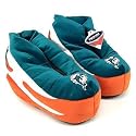Miami Dolphins Sneaker Style Mens Slippers