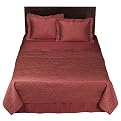 Fieldcrest® Luxury Coverlet Set - Red