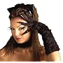 Sophisticats Long Black Cat Gloves with Claws