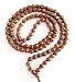 108 Carved Wood Skull Beads Buddhist Prayer Mala Necklace