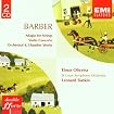 Adagio for Strings / Violin Concerto / Orchestral & Chamber Works