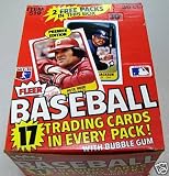 1981 Fleer Baseball Card Unopened Box