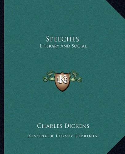 speeches literary and social