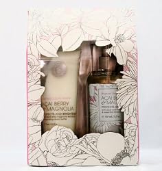 Victoria's Secret Acai Berry & Magnolia Gift Box Set Includes Fragrant Moisture Mist and Body Lotion