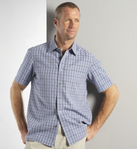 Big & Tall Blue Harbour Short Sleeve Check Shirt