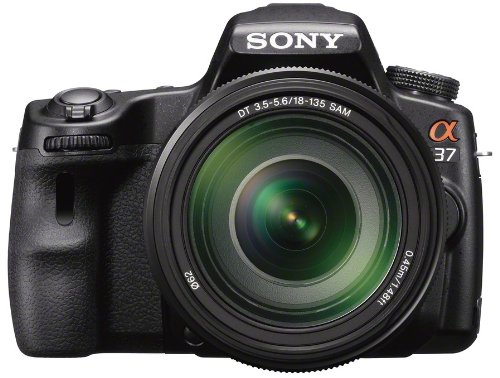 Sony SLT-A37M SLR-Digitalkamera (16 Megapixel, 6,7 cm (2,7 Zoll) Display, Full-HD, 3D Pano Preisvergleich