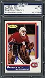 Autographed 1986-87 O-Pee-Chee #53 Patrick Roy PSA/DNA Mint 9