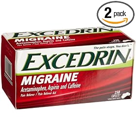 Excedrin Migraine,  250-Count Caplets (Pack of 2)