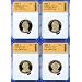 2008 Proof Presidential Dollar 4-Coin Set SGS Graded PR70CAM