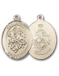 12K Gold-Filled St. George Medal