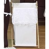 Baby and Kids Clothes Laundry Hamper for White... by JoJo Designs