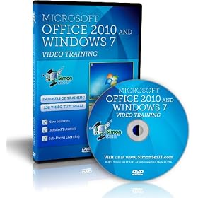Learn Microsoft Office 2010 and Windows 7 - 29 Hours of Video Training Tutorials for Windows 7, Excel, Word, PowerPoint, and Outlook 2010 by Simon Sez IT