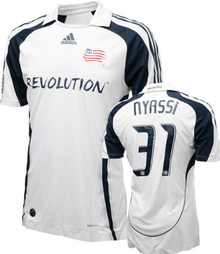 Sainey Nyassi Game Used Jersey: New England Revolution #31 Short Sleeve Away Jersey Sainey Nyassi Game Used Jersey: New England Revolution #31 Short Sleeve Away Jersey