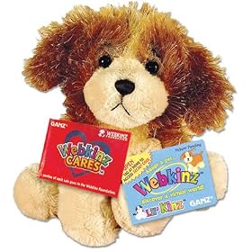 Lil'Kinz Virtual Pet Plush - COCKER SPANIEL ( with Red Webkinz Cares Tag)