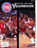 1991-92 Detroit Pistons Official Team Yearbook