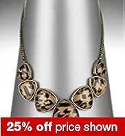 Animal Stone Collar Necklace