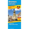 Radwanderkarte Bremen und umzu: 1:100000. Mit Ausflugszielen, Einkehr- & Freizeittipps, reissfest, wetterfest, abwischbar: Mit Ausflugszielen, ... beschriftbar und wieder abwischbar
