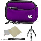 Purple - Black Trim Slim Protective Soft Neoprene Cover Carrying Case Sleev ....