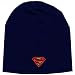 Search : Superman Navy 3-D Logo Knit Beanie