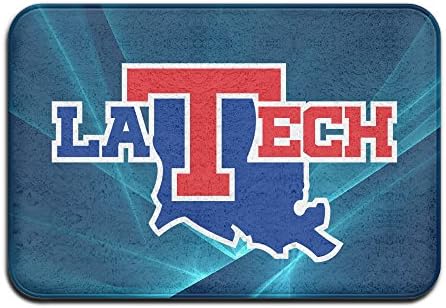 EVALY Louisiana Tech University Bulldogs Home Furnishing Balcony NonSlip Rug 23.6Lx15.7W
