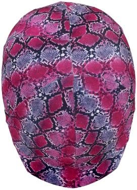 Zocks Print Helmet Cover by OV - (839 Pink Snake, One)