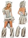 Sexy Fur Big Bad Wolf Complete Costume - MEDIUM