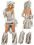 Sexy Fur Big Bad Wolf Costume – SMALL Picture