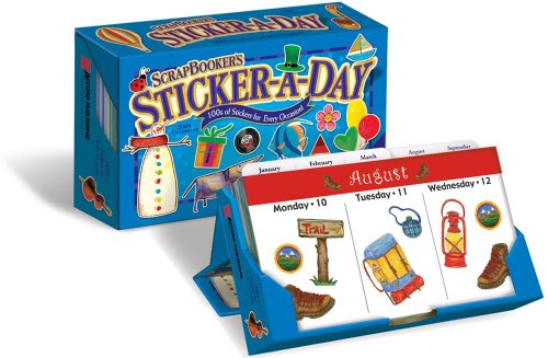 ScrapBooker's Sticker-A-Day Calendar