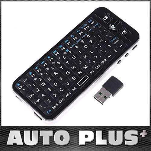 Cloudings(TM)iPazzPort 2.4GHz Mini Wireless Keypad Fly Air Mouse Keyboard Wireless with IR Remote Retail Box