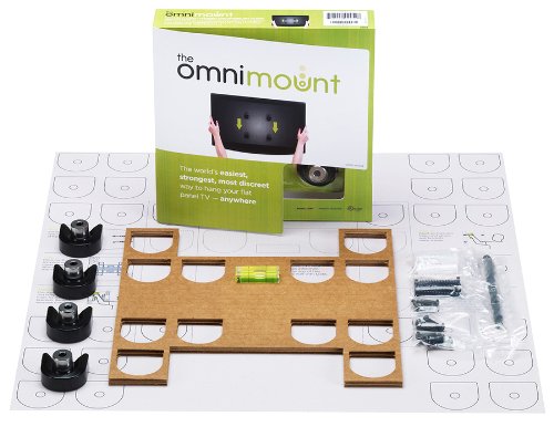 OmniMount OMF Mounting System for 13 to 42-Inch Flat Panel Televisions (Silver)