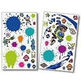 スプラトゥーン 超BIGカベデコ ウォールステッカー (2)ボーイ