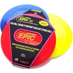 Aerobie Epic Golf Disc (Color May Vary) by Aerobie