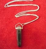 Hematite Healing Crystal Pendant on Silver Chain - from Spiritual Gifts - Usually dispatched within 2 working days.