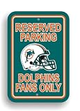 NFL Miami Dolphins Plastic Parking Sign