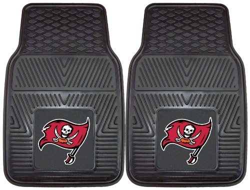Nifty 8908 NFL-Tampa Bay Buccaneers Vinyl Universal Heavy Duty Fan Floor Mat