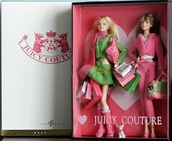 2004 Gold Label JUICY COUTURE BARBIE Collectible Doll Gift Set
