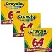 Crayola LLC 52-0064 Crayons with Sharpner, 64count (Pack of 3)