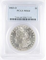 Coins: 1883 O Morgan Dollar PCGS MS64