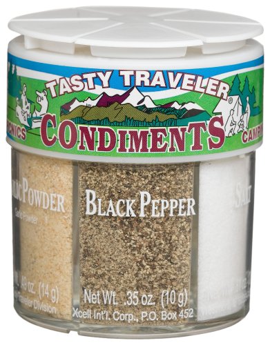 Dean Jacobs 6 Tasty Traveler Condiments, 2.86-Ounce Regular Jars (Pack of 4) by Dean Jacobs