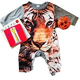 ノーブランド品 タイガーロンパース [並行輸入品]