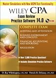 Wiley CPA Examination Review Practice Software 14.0 Complete Exam: Auditing and Attestation; Business Environment and Concepts; Financial Accounting and Reporting; Regulation