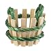 Darice Timeless Minatures Slatted Basket Decoration, 1