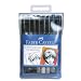 Third Party New : Wallet Manga Pen 8-pc. Set